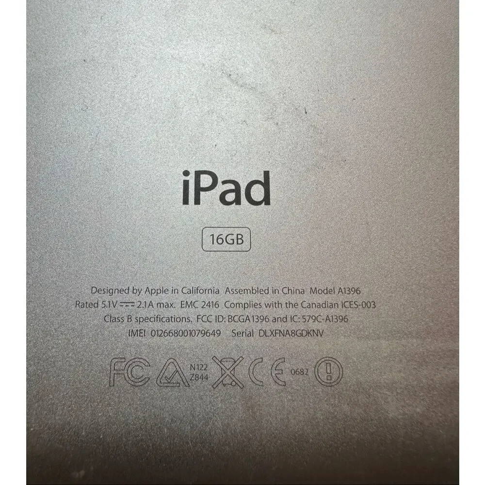 Apple iPad 2 16GB 9.7”